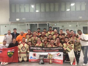 image of Richmond Falcons ball hockey team