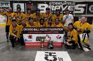 image of obhf men's masters 40+ A champion Kitchener