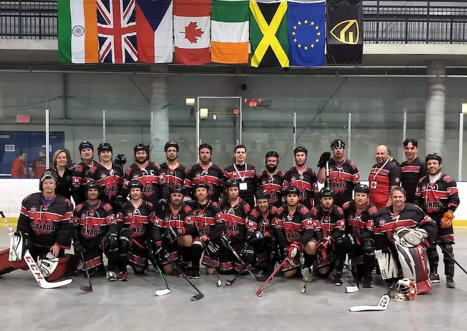 image of mens team canada from 2019 wbhf masters tournament