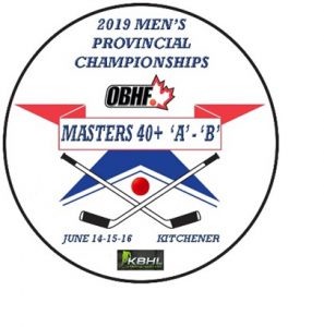 obhf men's masters 40+ provincials logo