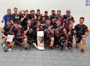 image of hamilton outlaws ball hockey team