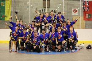 image of Ottawa Sonics ball hockey team