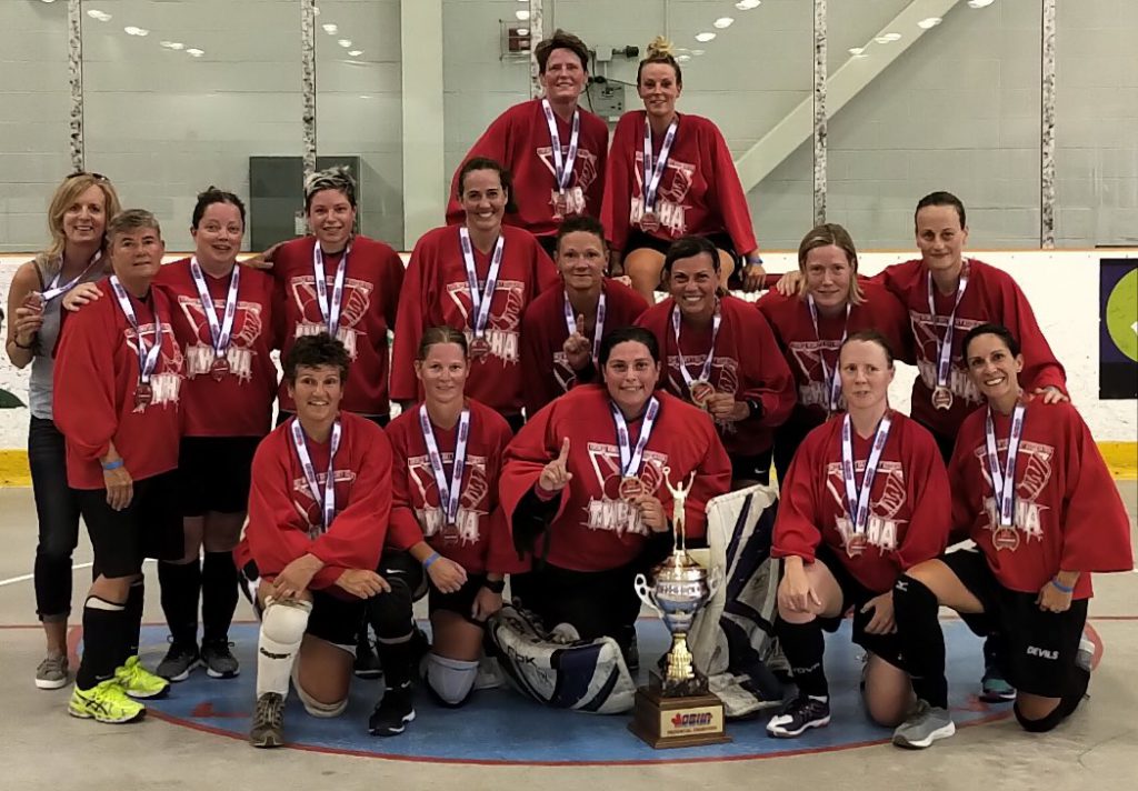image of toronto east stars ball hockey team