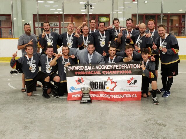 image of windsor misfits ball hockey team