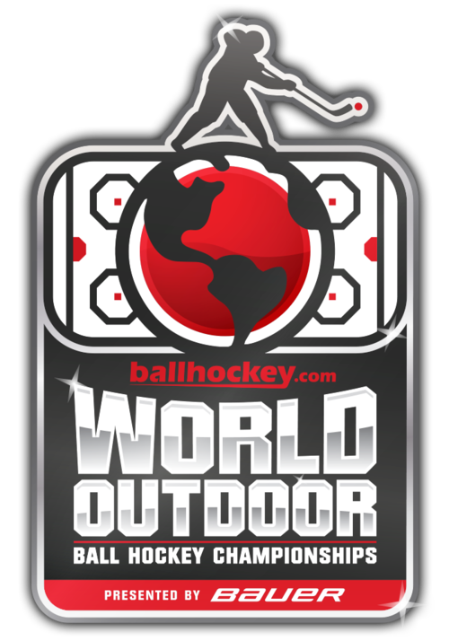 world outdoor ball hockey championship logo